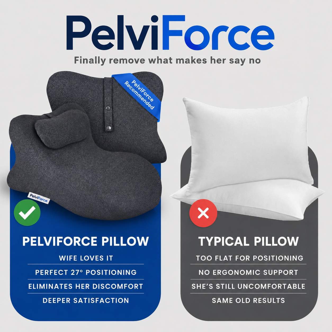 PelviForce Intimacy Comfort Pillow